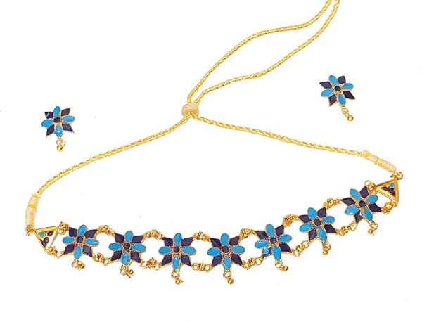 Assamese_Traditional_Gold_Plated_Multi_Colour_Golpata_Necklace_Set_For_Women